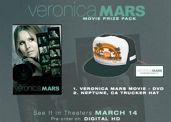Veronica Mars Giveaway