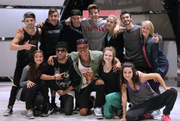 The SYTYCD Top 10 after rehearsals