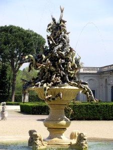 fontana fountain villa medici rome italy