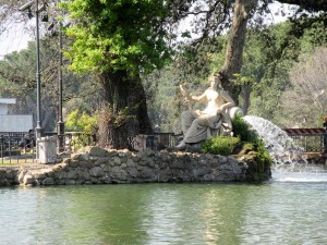 villa borghese tempio di esculapio rome italy