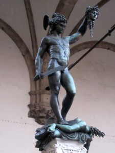 Loggia Lanzi Cellini Perseus Head Medusa