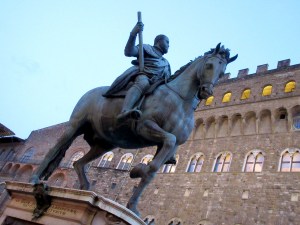 Piazza Signoria Giambologna Equestrian Monument Cosimo I