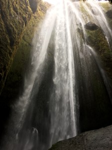 Gljufrafoss Waterfall in Iceland